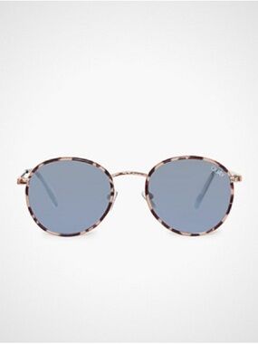 Quay Blue Lens Omen Sunglasses